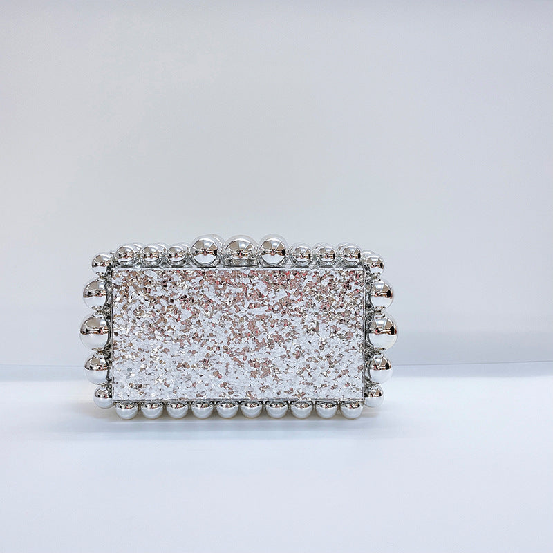 New Acrylic Cloud Clutch Bag