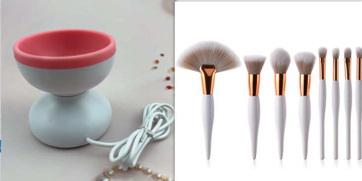 Portable USB Makeup Brush Cleaner Machine