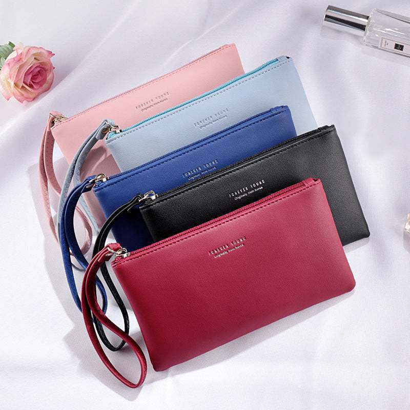 Casual long clutch bag