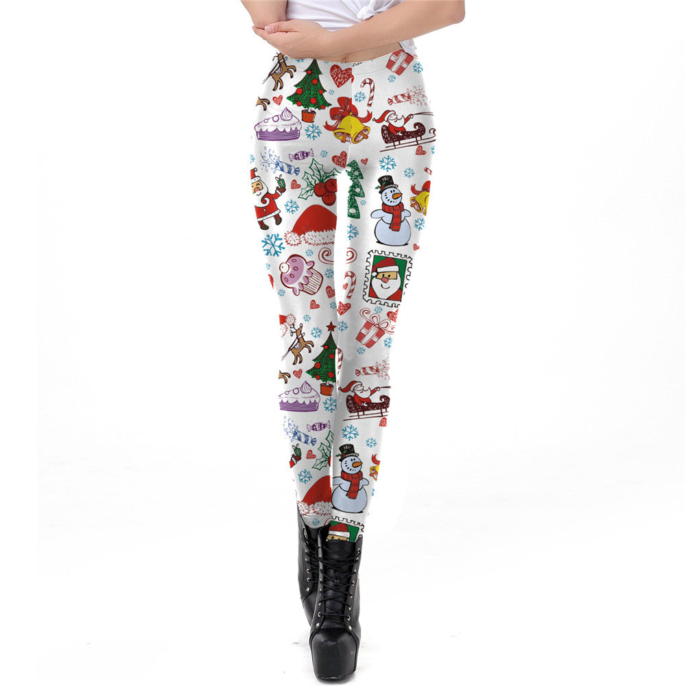 Christmas Printed leggings