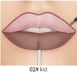 Matte Nonstick Liquid  Double Lip Gloss Pen