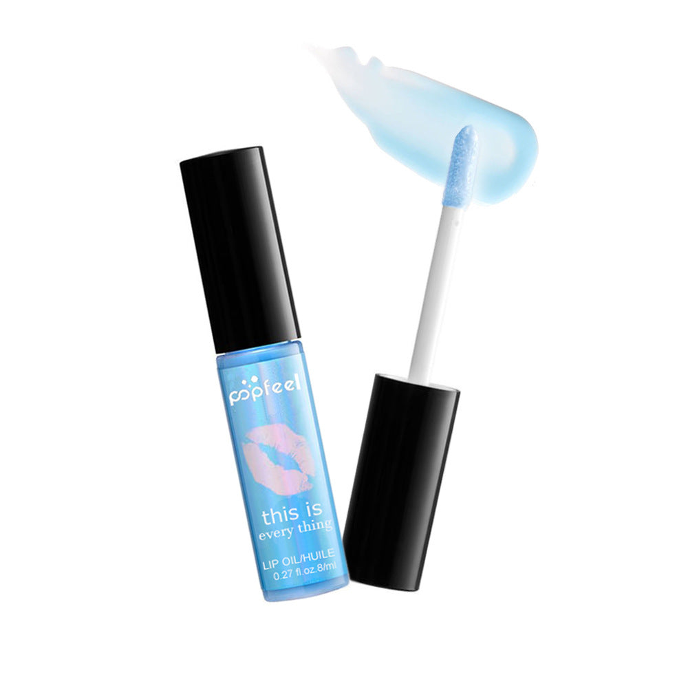 Transparent lip gloss