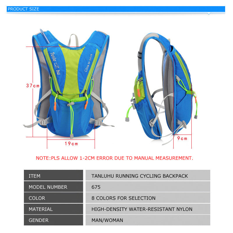 Backpack Marathon Cycling Bag Hydration Bag