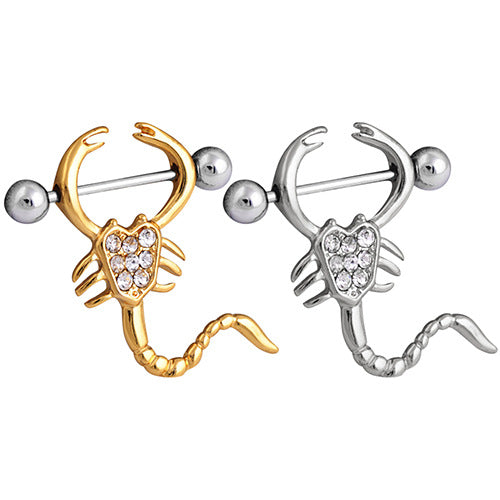 Stainless Steel Scorpion Body Piercing