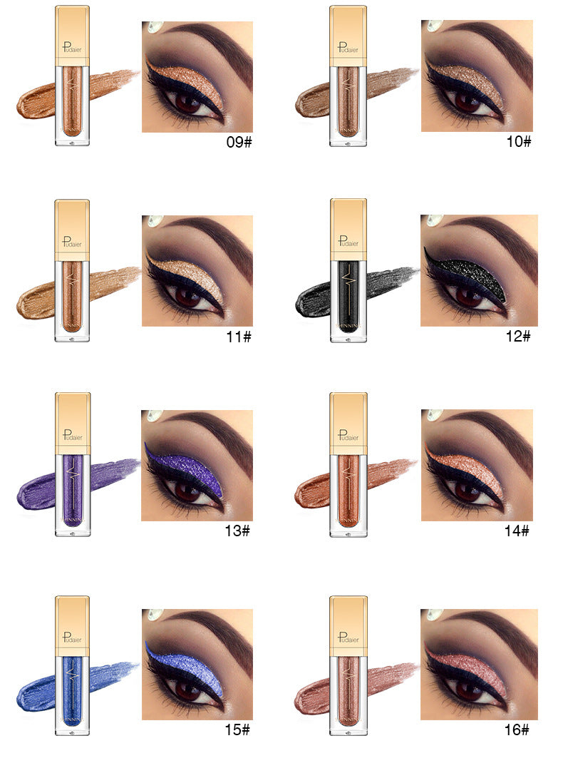 18-color glitter eyeshadow