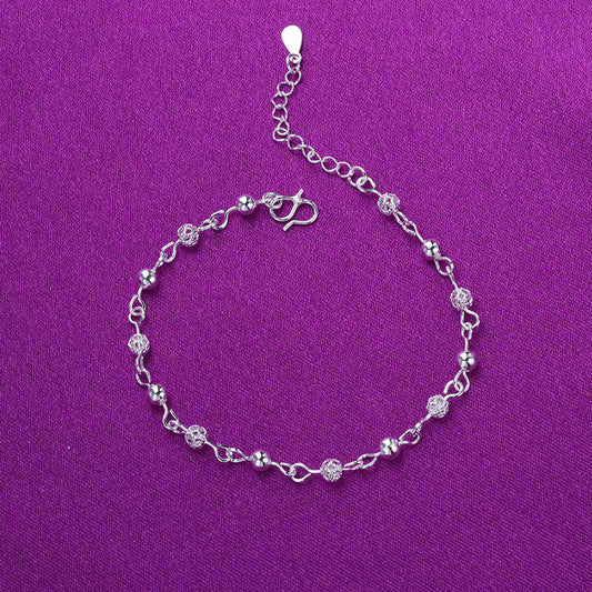 Hollow Beads Anklet