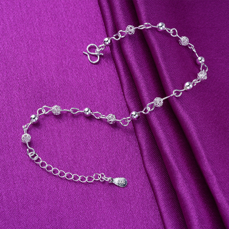 Hollow Beads Anklet