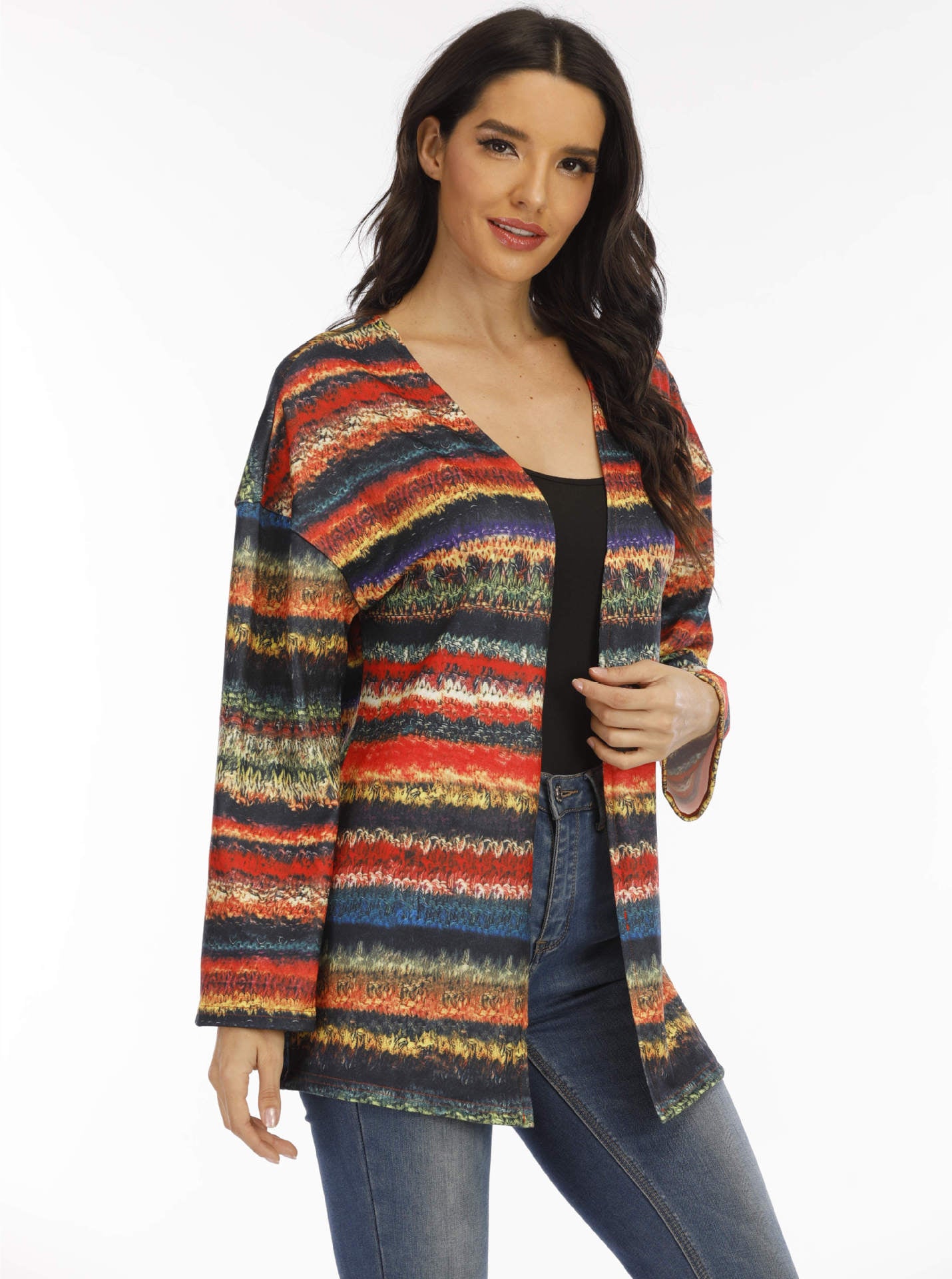 Knitted Cardigan Thin Coat