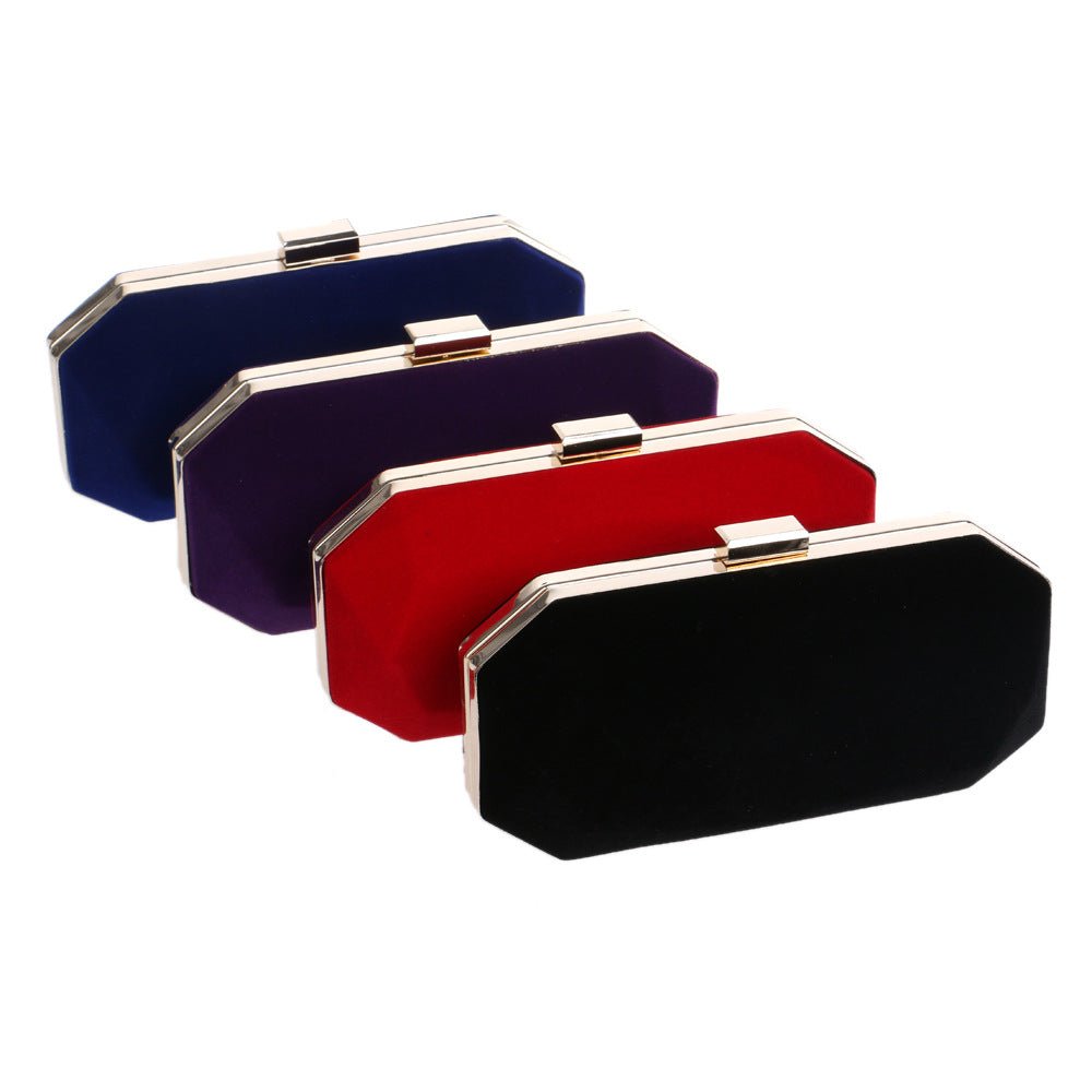 Velvet Evening Clutch Bag