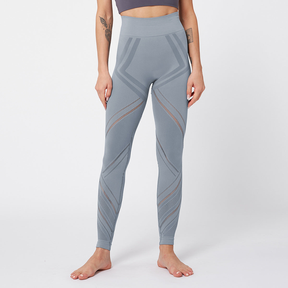 Seamless yoga pants running legging