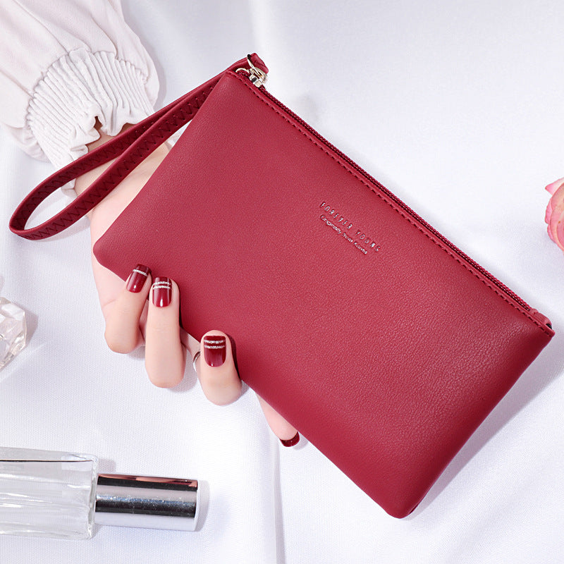 Casual long clutch bag