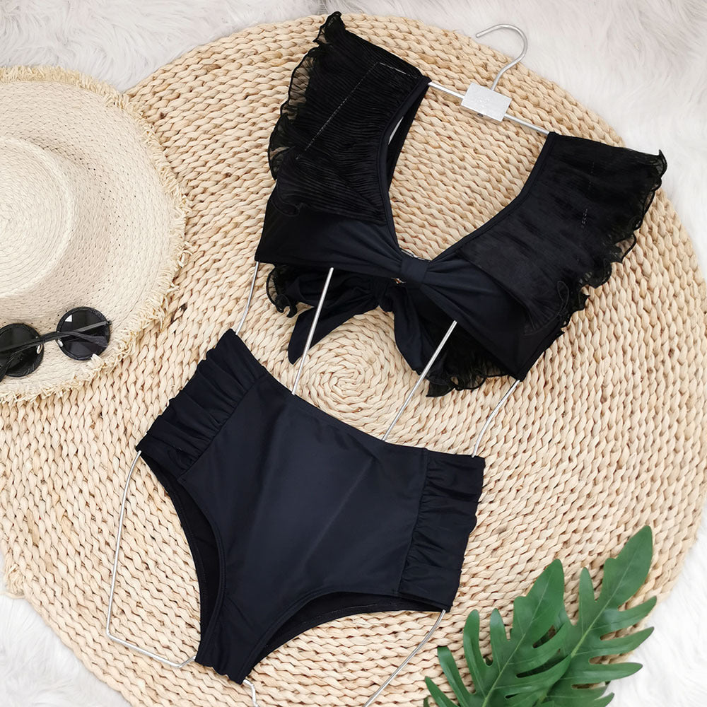 High Waist Women Swimsuit