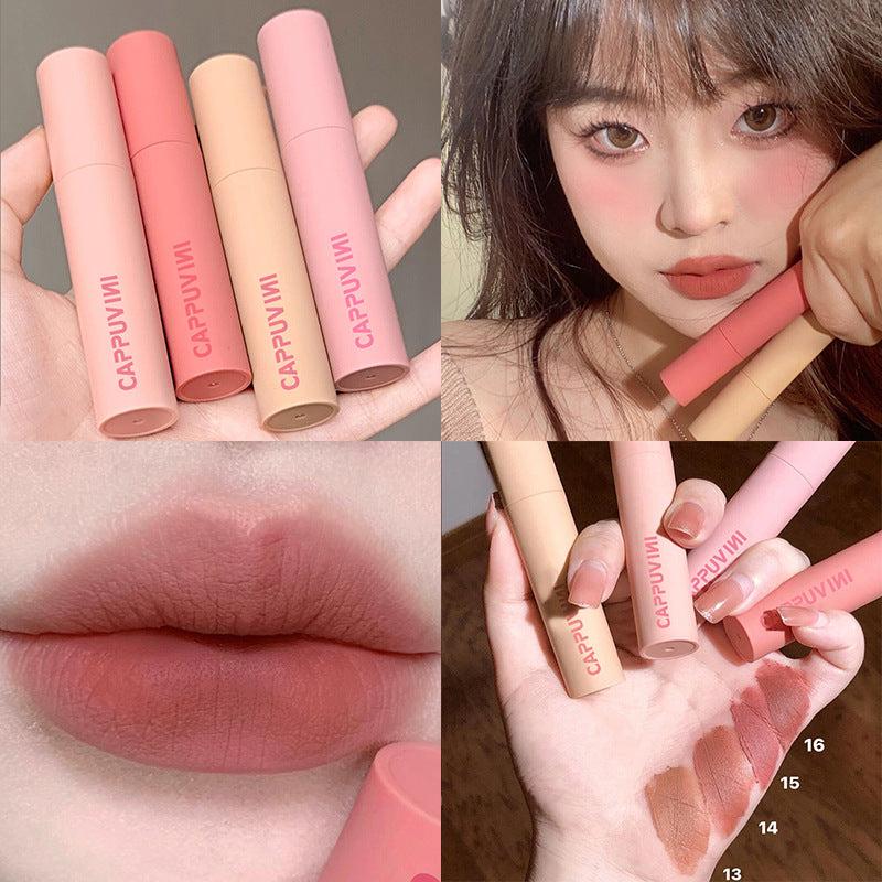 Lip Glaze Cream Apricot Lipstick