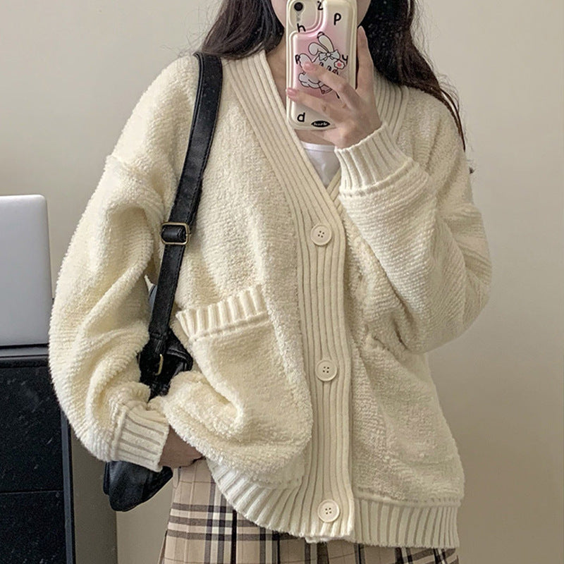 Knitted Cardigan Sweater