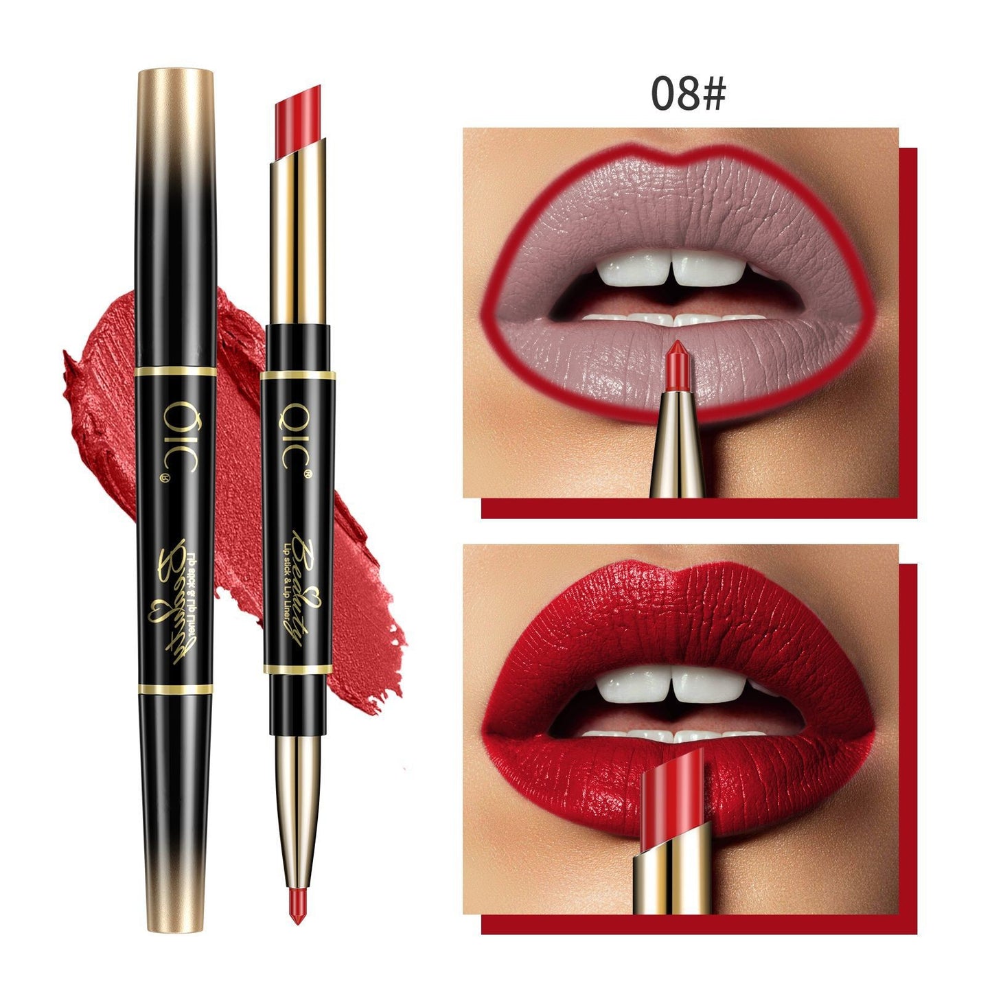 High Quality Double-headed Lipstick Lip Liner