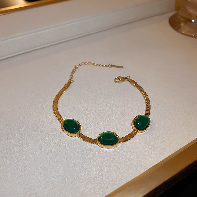 Green Stone Necklace