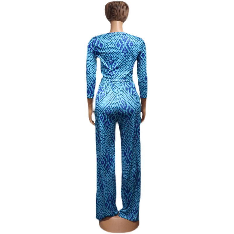 African Tops And Pants Set