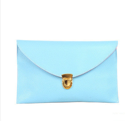 Envelope clutch shoulder bag