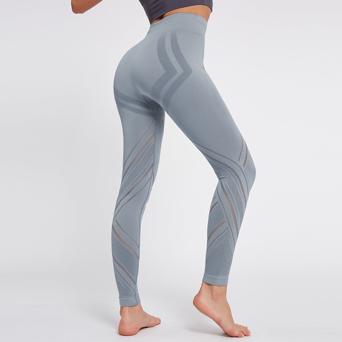 Seamless yoga pants running legging