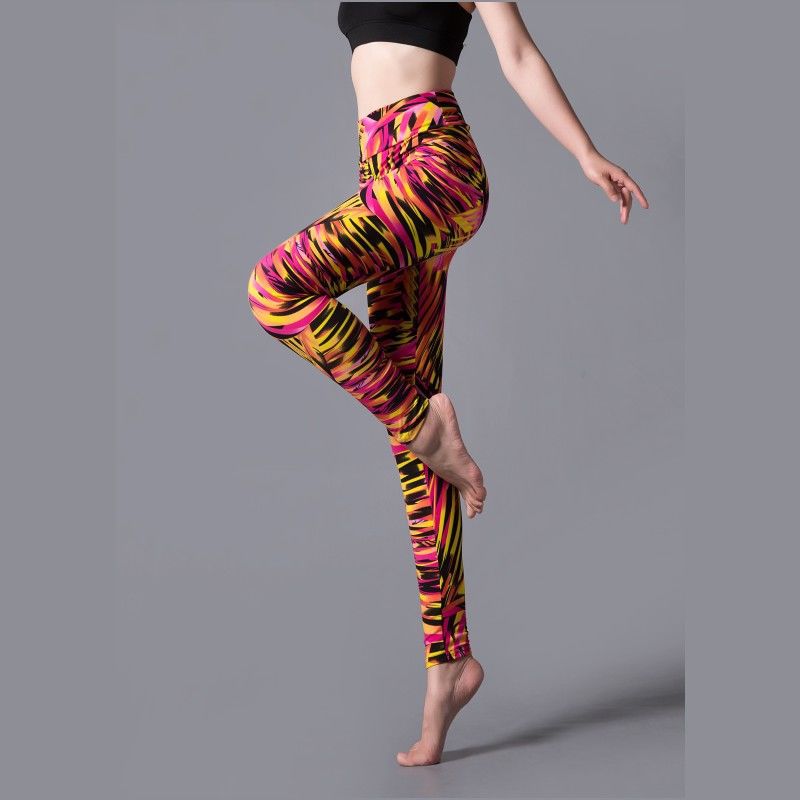 Printed yoga leggings