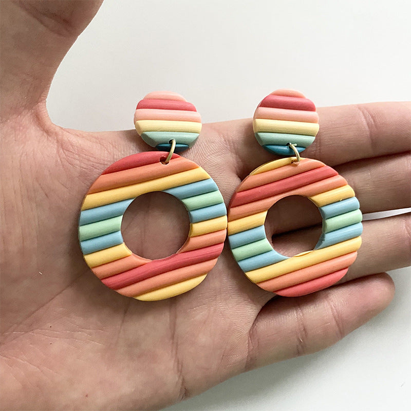 Brickearth Polymer Clay Earrings