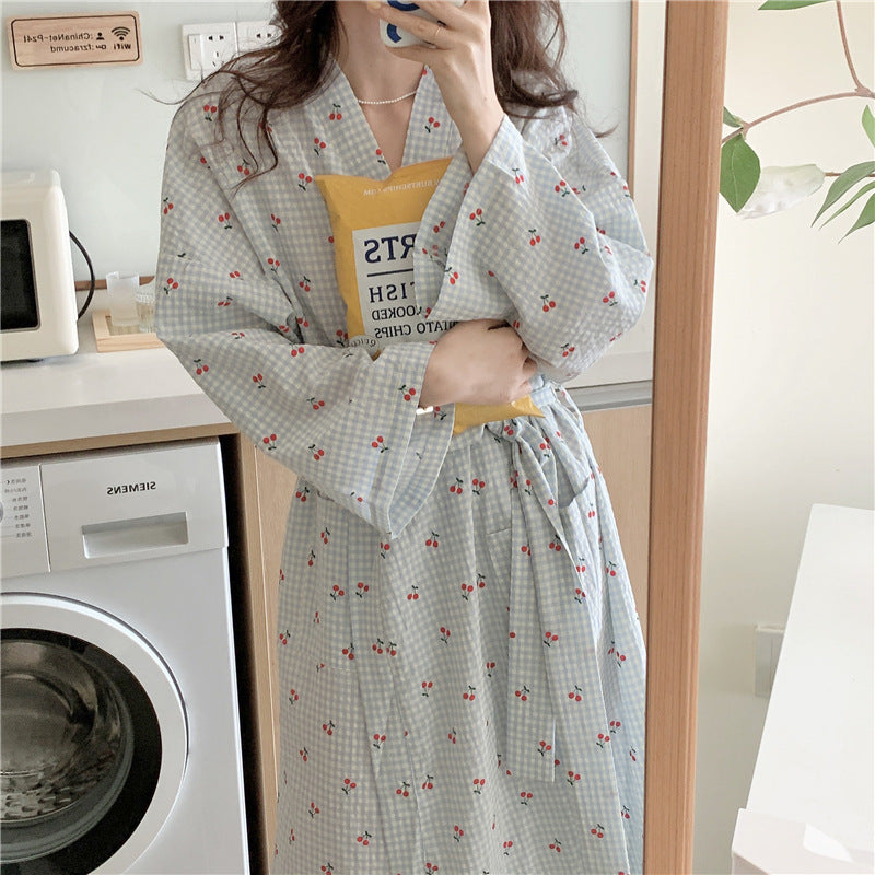 Women's Autumn Cute Bathrobe