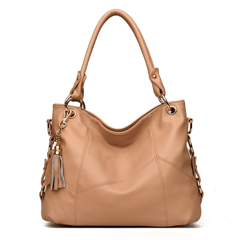 Soft leather cross-body  bag