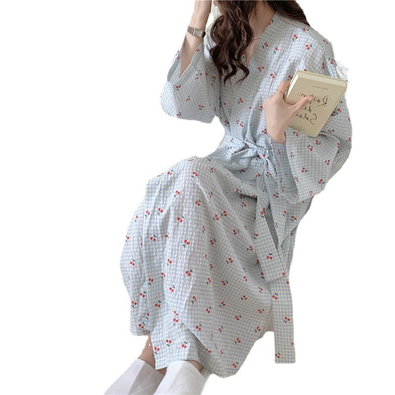 Women's Autumn Cute Bathrobe