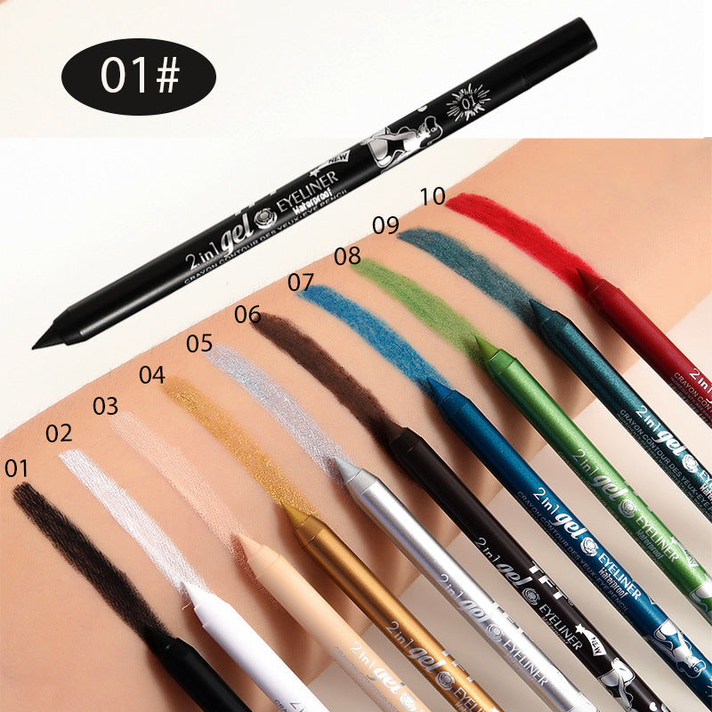 Long-lasting Concealer Waterproof  Smudge-free Eyeliner And Lip Liner