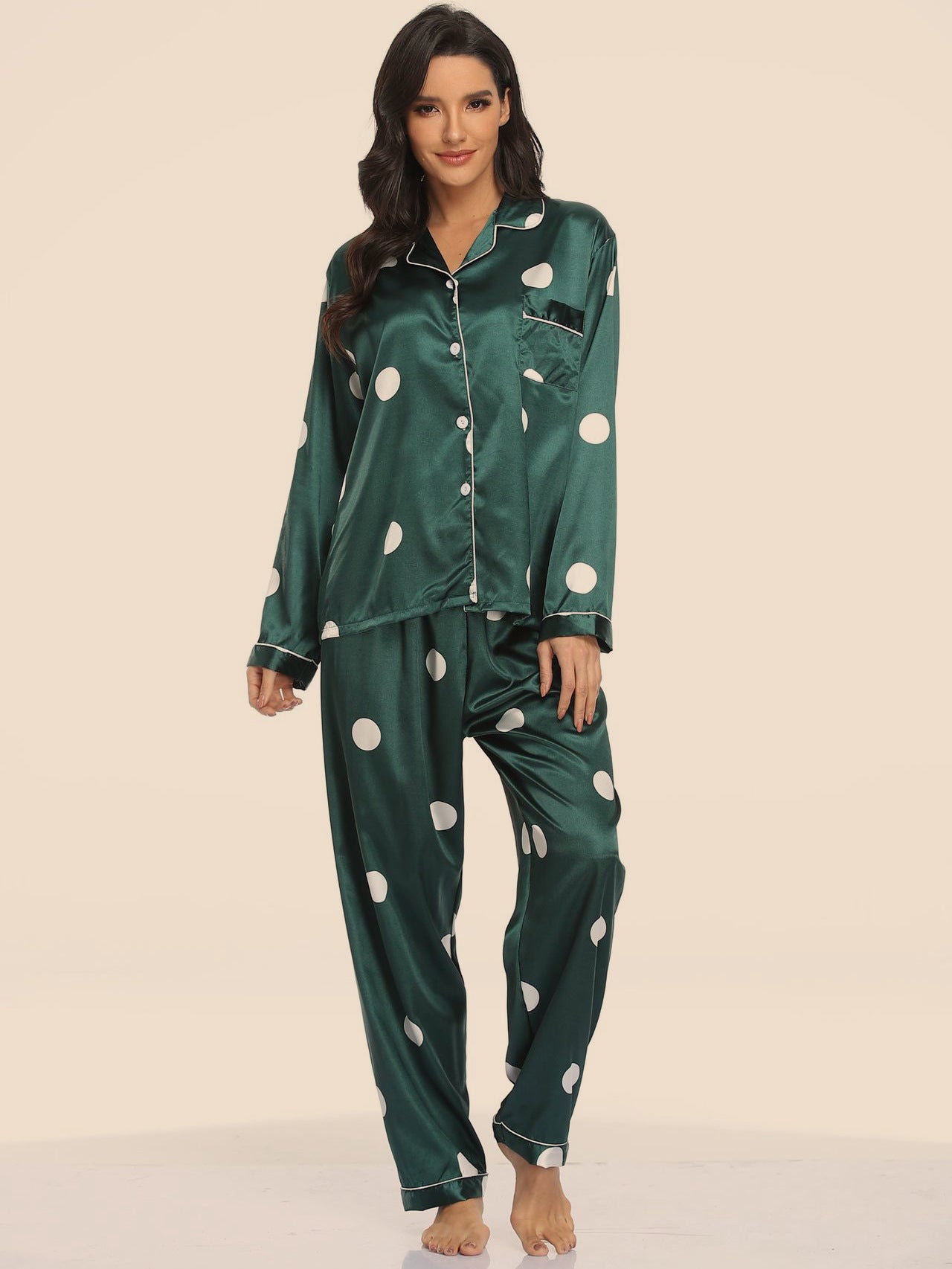 Long Sleeve Tops And Pants  Sleepwear