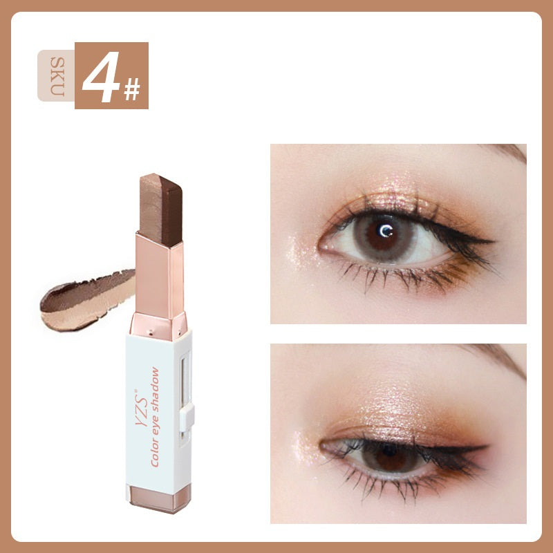 YZS Velvet Gradient Two-color Eyeshadow Stick