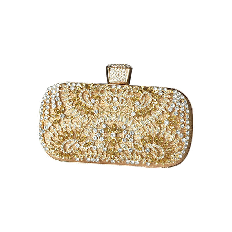 Casual Diamond Clutch Shoulder Bag