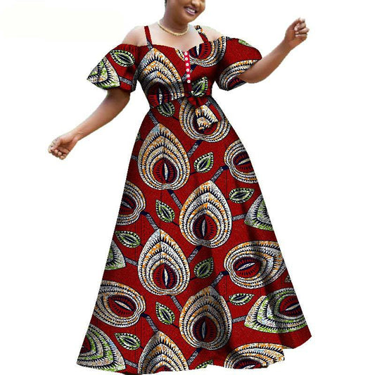 African National Slip Dress