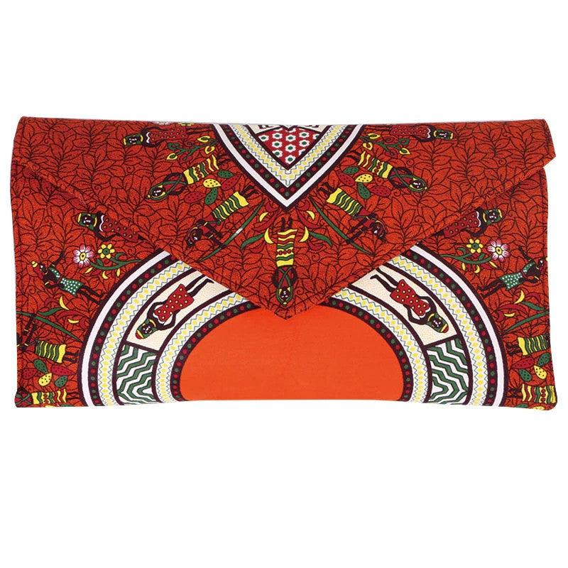 African clutch bag