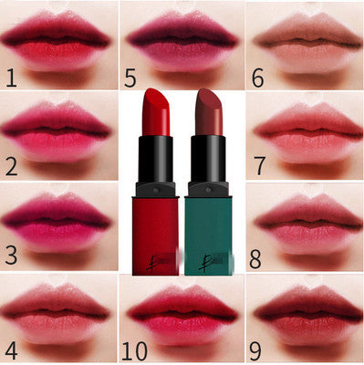 Matt lipstick RED  10 color