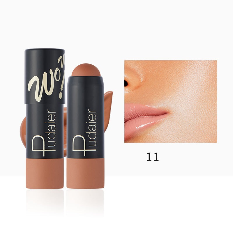 12 Colors Lightweight Breathable Matte Stick Foundation