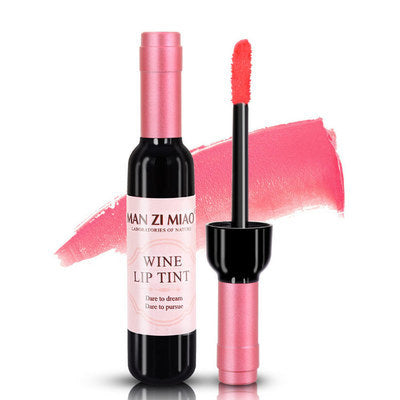 Red Wine Bottle Lip Gloss Matte