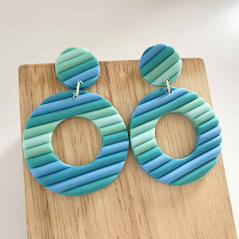 Brickearth Polymer Clay Earrings