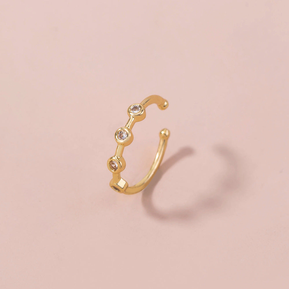 Zircon Piercing Nose Ring