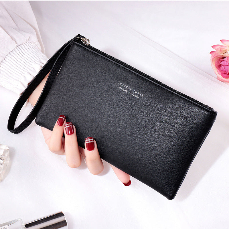 Casual long clutch bag