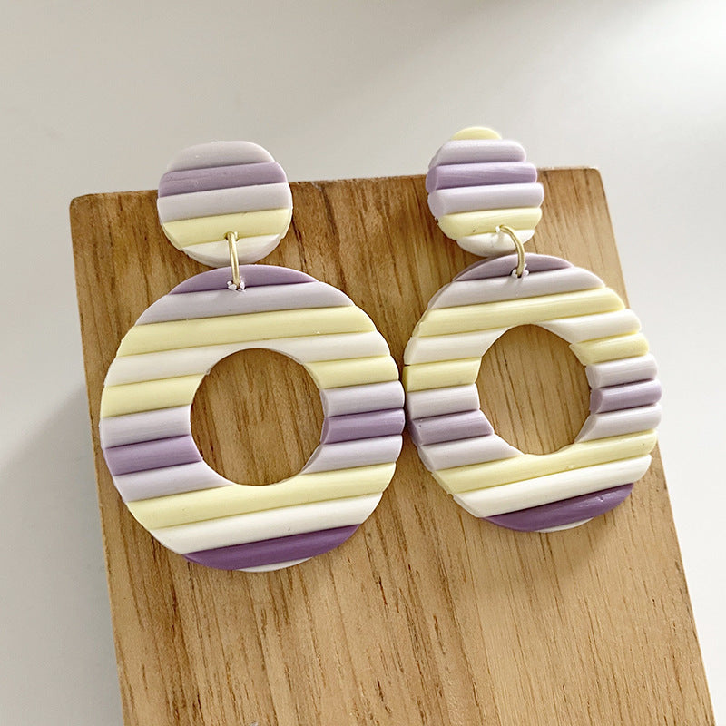 Brickearth Polymer Clay Earrings