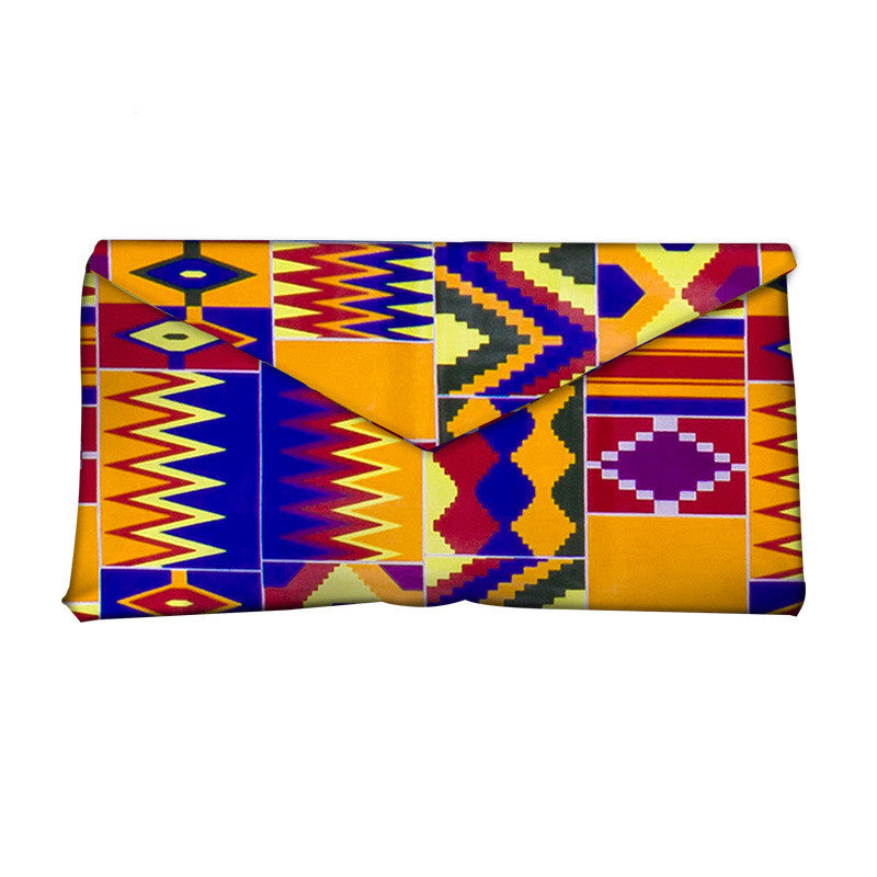 African clutch bag