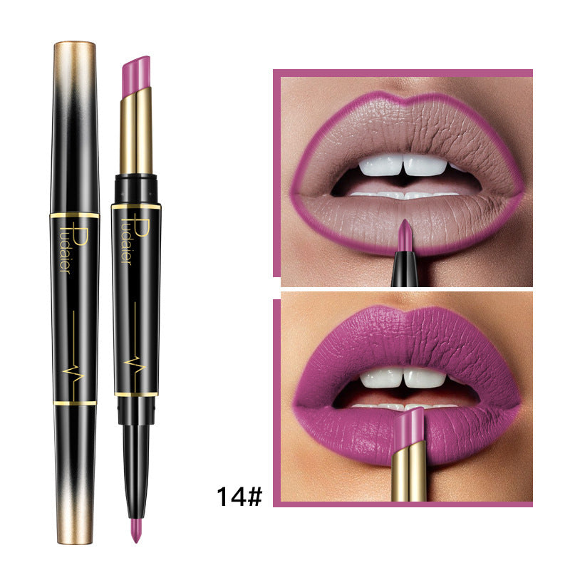 Matte Double-headed Lipstick Lip Liner