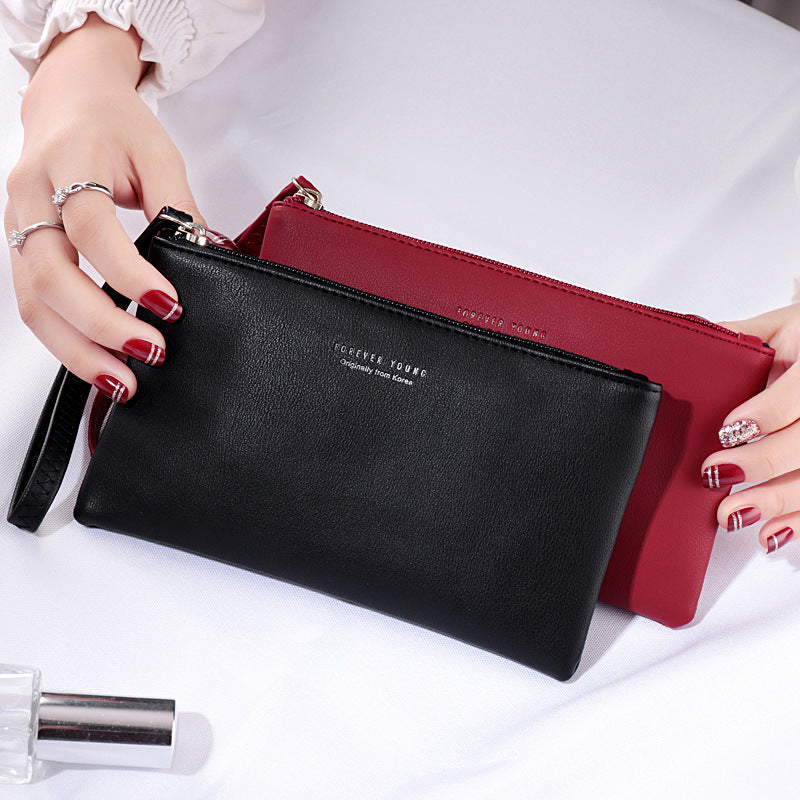 Casual long clutch bag