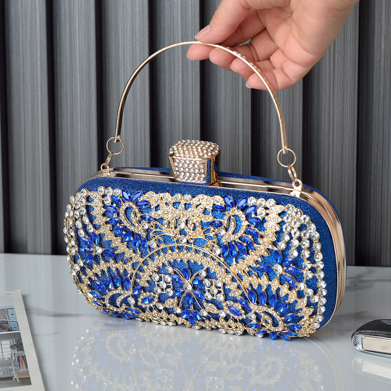 Casual Diamond Clutch Shoulder Bag