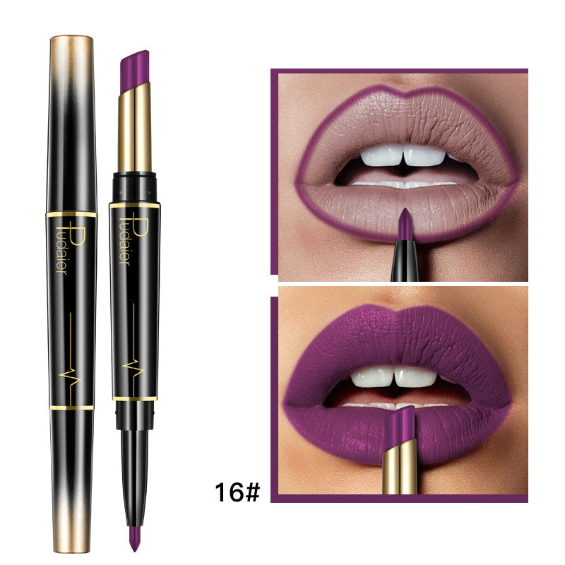 Matte Double-headed Lipstick Lip Liner