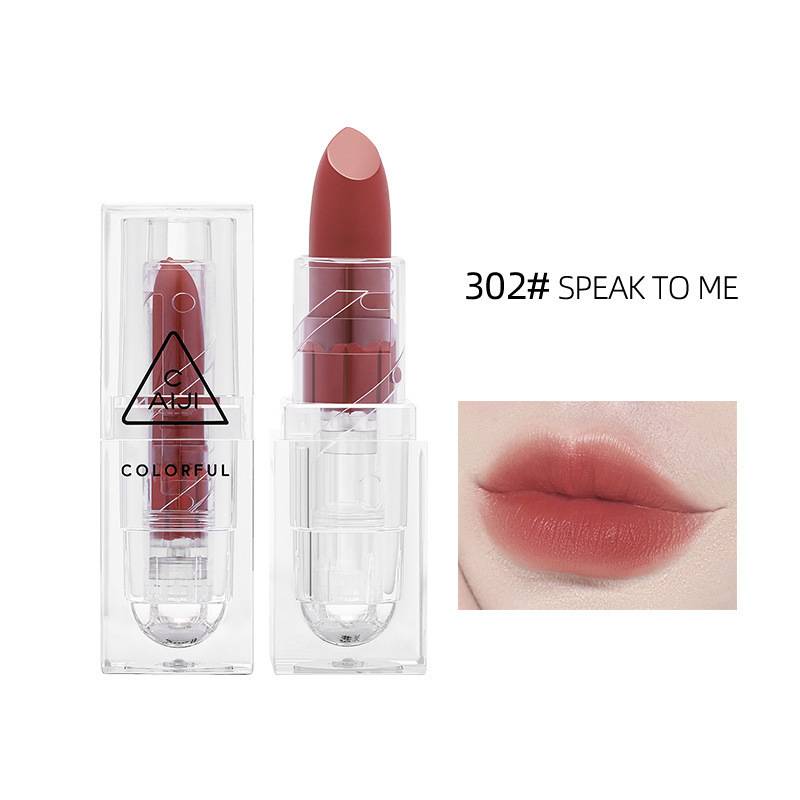 transparent lipstick matte