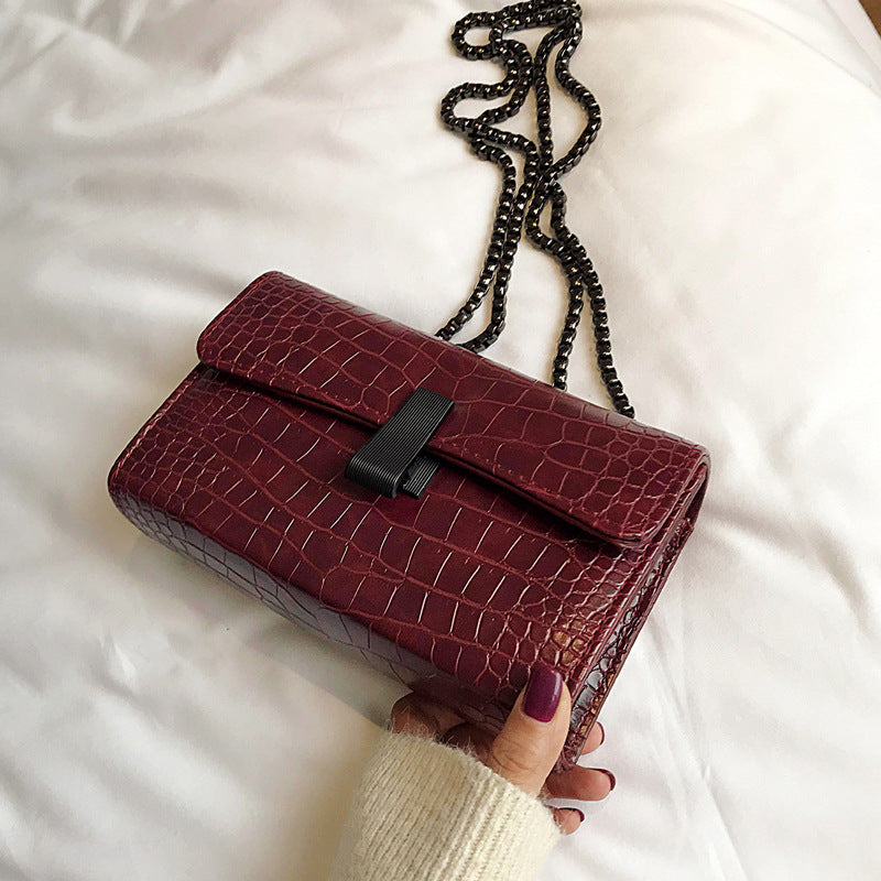 Chain cross-body bag