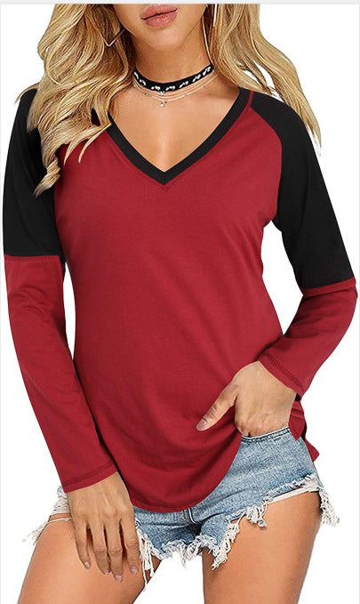 Long-sleeved Slim T-shirt