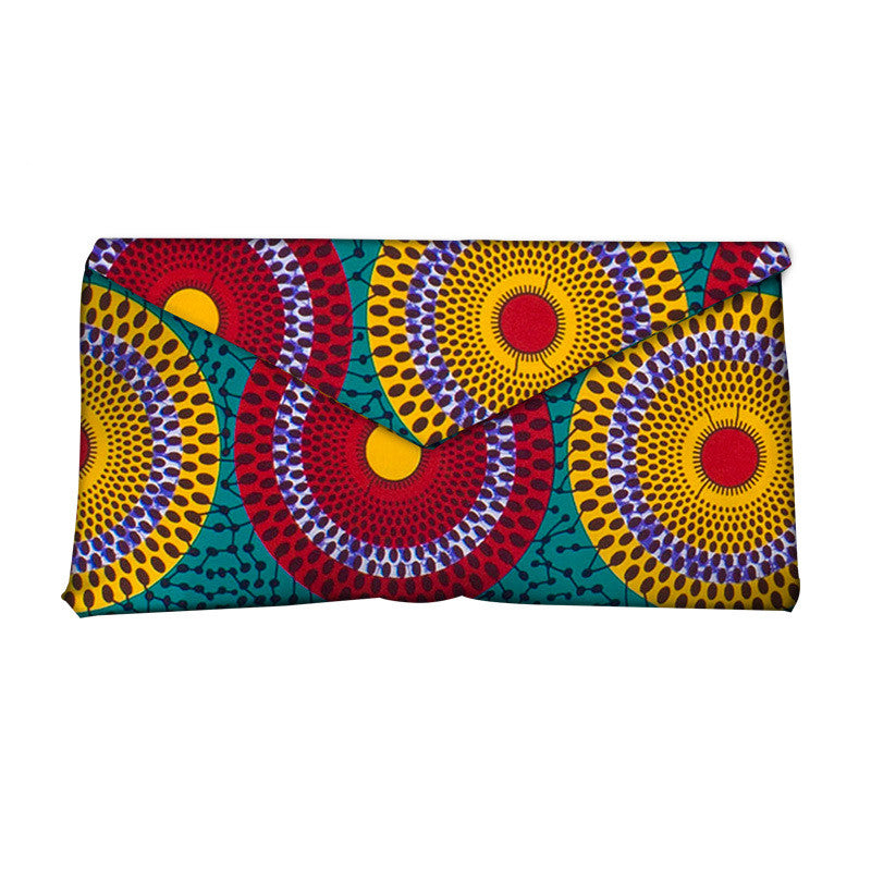 African clutch bag